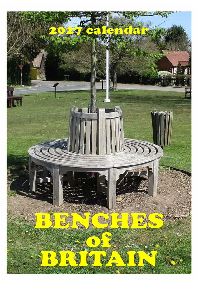 Benches of Britain 2027 calendar