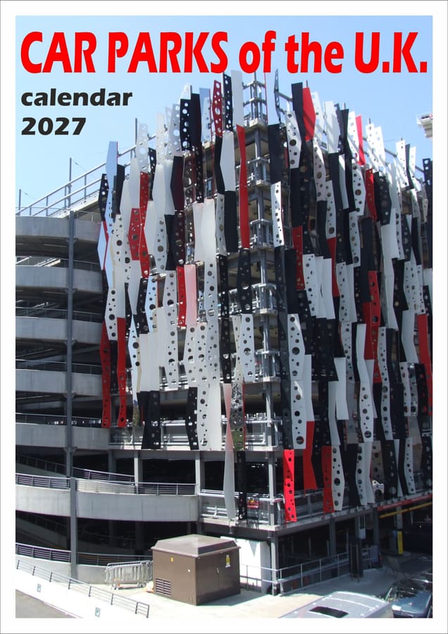 Car Parks of the UK 2027 calendar