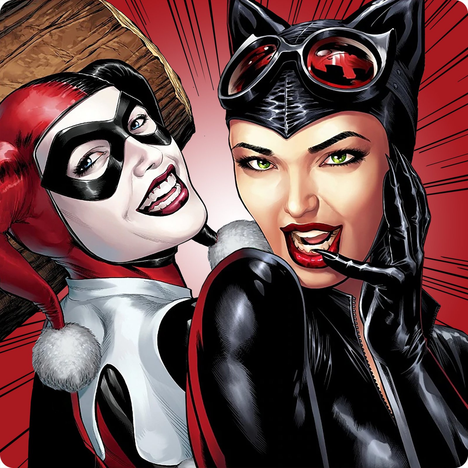 Harley Quinn & Catwoman