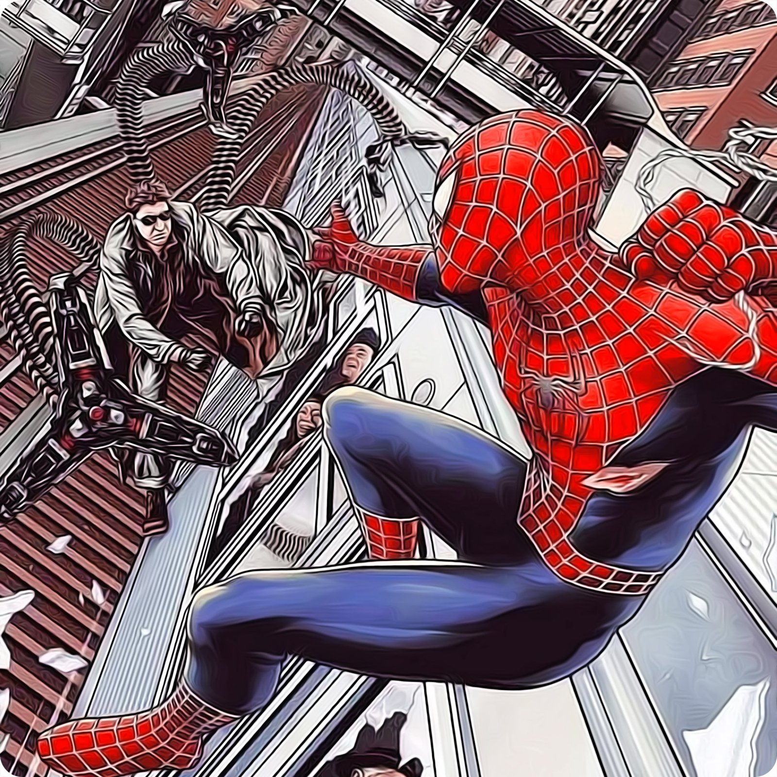Spider-Man vs Doctor Octopus