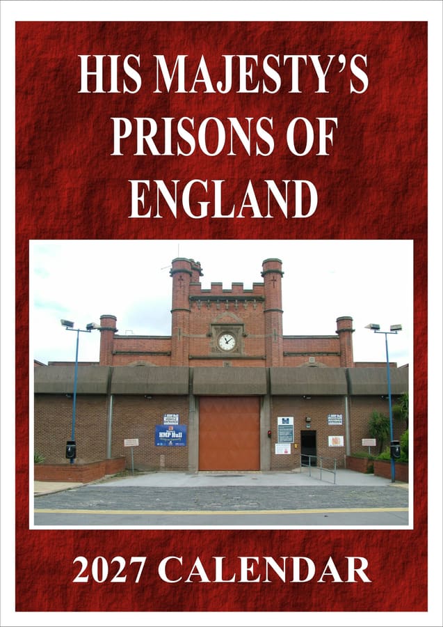 His Majesty's Prisons of England 2027 calendar