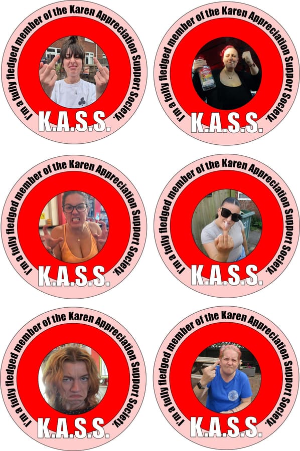Karens of Redditch coaster set of six
